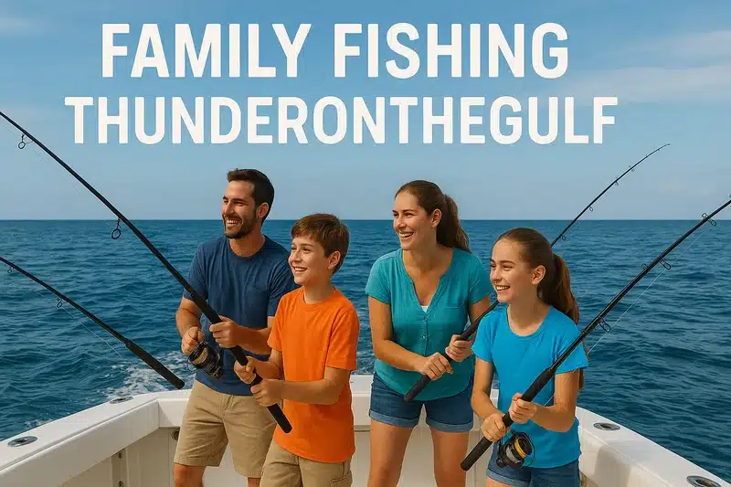 Family Fishing at Thunder on the Gulf