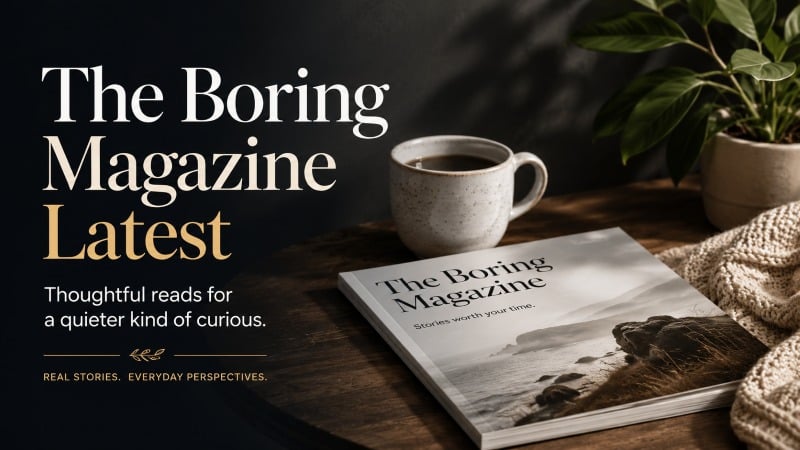 The Boring Magazine Latest: What Makes This Online Magazine Impossible to Ignore The Boring Magazine Latest